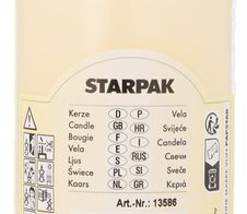 PAPSTAR Kerze 13 cm creme