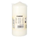 PAPSTAR Kerze 13 cm weiß