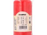 PAPSTAR Kerze 13 cm rot
