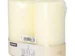 PAPSTAR Stumpenkerze 15 cm elfenbein