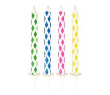 PAPSTAR Magisch Geburtstagskerzen 6 cm mehrfarbig
