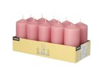 PAPSTAR Stumpenkerzen 9 cm rosa