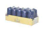 PAPSTAR Stumpenkerzen 9 cm dunkelblau