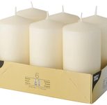 PAPSTAR Stumpenkerze 11.5 cm creme