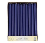 PAPSTAR Kerzen 25 cm dunkelblau