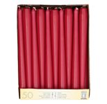 PAPSTAR Kerzen 25 cm bordeaux