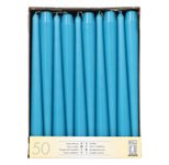 PAPSTAR Kerzen 25 cm türkis