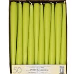PAPSTAR Kerzen 25 cm limonengrün