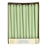 PAPSTAR Kerzen 25 cm jadegrün