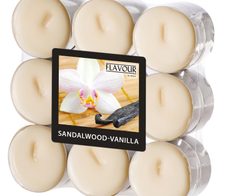 FLAVOUR by GALA Teelichter 1.7 cm elfenbein