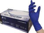 NITRAS® Einmalhandschuhe INDIGO WAVE M dunkelblau