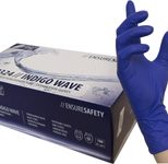 NITRAS® Einmalhandschuhe INDIGO WAVE M dunkelblau