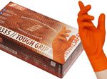 NITRAS® Einmalhandschuhe TOUGH GRIP N M orange