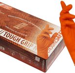 NITRAS® Einmalhandschuhe TOUGH GRIP N M orange