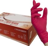 NITRAS® Einmalhandschuhe RED WAVE M rot