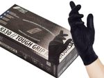 NITRAS® Einmalhandschuhe TOUGH GRIP N M schwarz