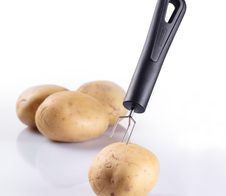 WESTMARK Pellkartoffelgabel Gentle schwarz, silber