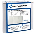 FIRST AID ONLY Pflaster 8 cm x 5 m weiß
