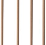 PAPSTAR Strohhalme pure braun