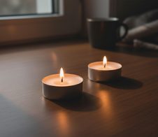 PAPSTAR Teelichter 2.2 cm weiß