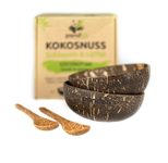 pandoo Kokosnuss Schüssel-Set 450,0 ml braun