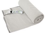 pandoo S Badetuch 40 cm  x 80 cm grau