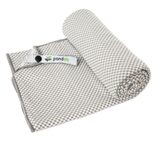 pandoo S Badetuch 40 cm  x 80 cm grau