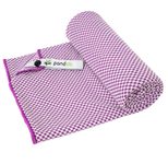 pandoo S Badetuch 40 cm  x 80 cm violett