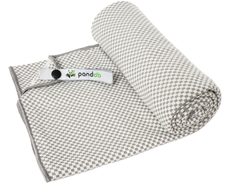 pandoo L Badetuch 80 cm  x 160 cm grau