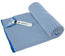 pandoo L Badetuch 80 cm  x 160 cm blau