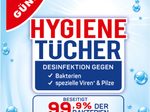 GUT&GÜNSTIG Desinfektionstücher 1-lagig