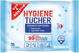 GUT&GÜNSTIG Desinfektionstücher 1-lagig