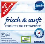 GUT&GÜNSTIG Feuchtes Toilettenpapier frisch & sanft 1-lagig