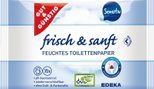 GUT&GÜNSTIG Feuchtes Toilettenpapier frisch & sanft 1-lagig