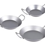 chg Servierpfannen-Set 800 ml + 1,2 l + 2 l silber