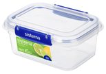 sistema® Frischhaltedose KLIP IT + 7.9 cm hoch 1,0 ml transparent, blau
