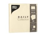 PAPSTAR Servietten 24,0 x 24,0 cm 2-lagig champagner