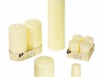 PAPSTAR Kerzen 6 cm elfenbein