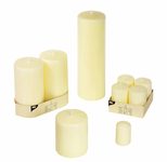 PAPSTAR Kerzen 6 cm elfenbein