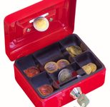 WEDO Geldkassette Gr.0 rot