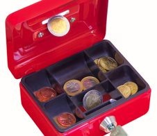 WEDO Geldkassette Gr.0 rot