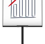 Legamaster Flipchart ECONOMY Triangle Mobil