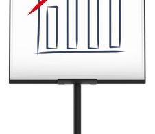 Legamaster Flipchart ECONOMY Triangle Mobil