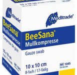 Meditrade® Mull-Kompressen BeeSana® 10 cm x 10 cm