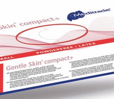 Meditrade® Einmalhandschuhe Gentle Skin® compact+ S weiß