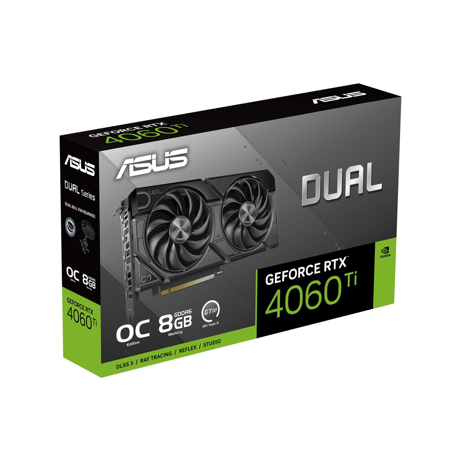 ASUS Dual GeForce RTX 4060 Ti EVO OC Edition
