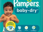 Pampers® Windeln Baby Dry Größe 2 (4-8kg) für Neugeborene (0-3 Monate)