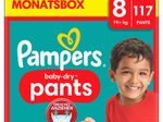 Pampers® Windeln Baby Dry Größe 8 (19+kg) für Kids und Teens (4-12 Jahre)