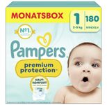 Pampers® Windeln Premium Protection Größe 1 (2-5kg) für Neugeborene (0-3 Monate)