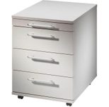 HAMMERBACHER Rollcontainer V1606/5/5/RE lichtgrau